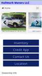 Mobile Screenshot of hallmarkmotors.com